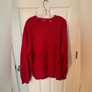 Men’s IZOD Crewneck Sweater -Red XL
